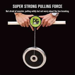 Ligne de <span class=keywords><strong>pêche</strong></span> Lmaide 100m Spotted King PE 9 brins anti-morsure haute résistance pour la <span class=keywords><strong>pêche</strong></span> à la <span class=keywords><strong>truite</strong></span> et au bar en lac, rivière, ruisseau - Product Image 4