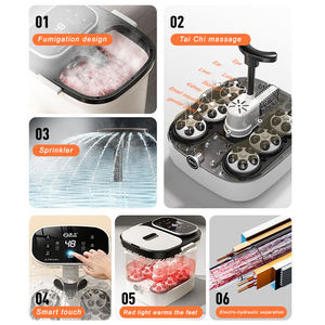 Bain de Pieds Spa Pédicure Intelligent Masseur avec Chauffage Automatique et Bain à Bulles - Product Image 5