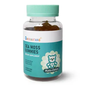 Biologische Vegan Zee Moss Gummy Geen Suiker Formule Dagelijkse Cears Gummy Voedingssupplement Ierse Zee Moss Gummies