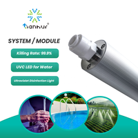 Module LED UV DC24V 100L 35L 3L pour eau dynamique 275nm UVC IP68 Traitement de l'eau pour l'agriculture, l'aquaculture et les piscines