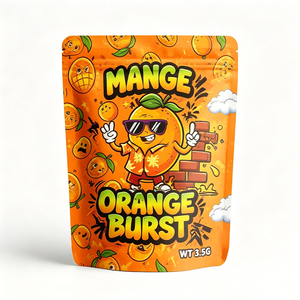 Sachet Doypack Personnalisé en Mylar PE pour Aliments pour Bébés, Imprimé, Refermable, Anti-odeur, Scellable à Chaud, 3,5g - Product Image 5