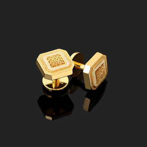 Kunshuo กระดุมกระดุมจากโรงงาน Baju melayu เสื้อเชิ๊ตเสื้อเชิ๊ตโลโก้แบรนด์มาเลย์กระดุมสี่เหลี่ยมสำหรับ Baju melayu - Product Image 4