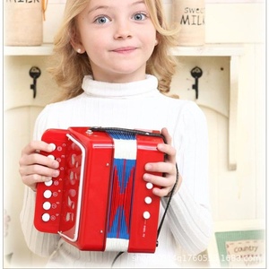 7-Key Diatonic 2-Bass <span class=keywords><strong>Accordéon</strong></span> pour enfants ABS Matériel Adulte Débutant Éducatif <span class=keywords><strong>Petit</strong></span> Instrument Apprentissage Précoce Jouet Cadeau - Product Image 5