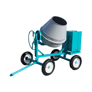 <span class=keywords><strong>Bétonnière</strong></span> industrielle à moteur diesel certifiée CE, capacité 400L, à tambour inclinable, haute efficacité 6-8m³/h, avec moteur 3kW - Product Image 1