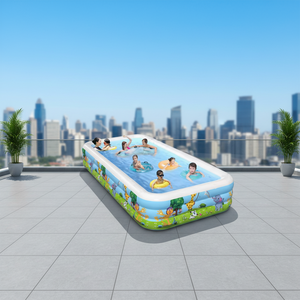 <span class=keywords><strong>Piscina</strong></span> gonfiabile in PVC per l'estate, per uso familiare, bambini e adulti - Product Image 1