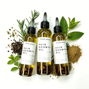 Private Label Mint Rosemary Scalp Strengthening Hair Growth Oil For Men Women Natural Treatment Wholesale - Product Image 1