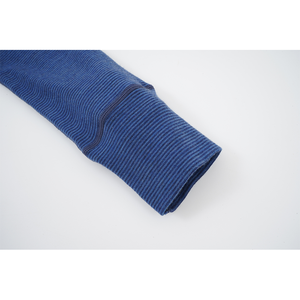 Solarwool Custom Interlock Heated Stripe Underwear Long Johns <strong>Base</strong> Shirt 100% Merino <strong>Wool</strong> Womens <strong>Layer</strong> - Product Image 3