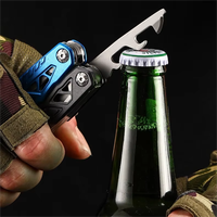 Marteau brise-vitre d'urgence multifonctionnel 18-en-1, pince multi-outils en acier inoxydable de qualité industrielle, pliable, pour la survie, OEM
