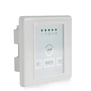 Glass Panel Touch Switch for Fan and Lighting Control with Timer