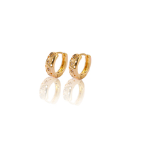 Joyería de Moda HYL, Pendientes de Latón con Circonita, Chapados en Oro de 18k, Varios Estilos, Pendientes de Oro, Venta al por Mayor