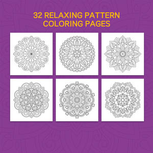 Livre de coloriage anti-stress <span class=keywords><strong>pour</strong></span> adultes <span class=keywords><strong>Mandala</strong></span> avec 32 pièces <span class=keywords><strong>pour</strong></span> le gribouillage, le <span class=keywords><strong>dessin</strong></span> et la coloration - Product Image 2