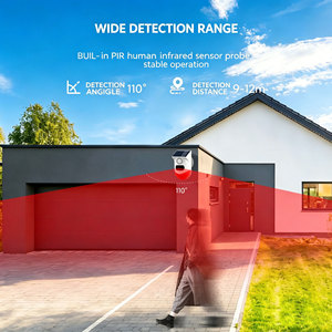 120dB Solar WiFi Siren Alarm Motion <b>Sensor</b> Detector Outdoor Waterproof Security Strobe <b>Light</b> System Support App Connect - Product Image 2