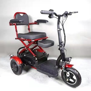 Tricycle électrique réglable et pliable pour personnes âgées, 350W, prix d'usine, vélo électrique - Product Image 2