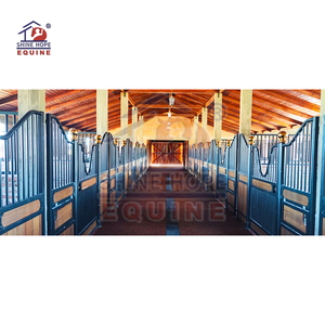 Establos Prefabricados de Acero para <span class=keywords><strong>Caballos</strong></span>, Boxes Ecuestres con Tamaños Personalizables, de American Horse Products, en Venta, desde China - Product Image 1