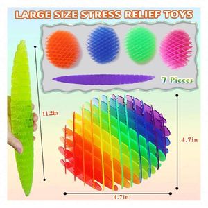 Jouet sensoriel professionnel EDC Fidget imprimé en 3D en PLA, vente en gros, type cône spiralé, pour adultes et enfants, soulagement du TDAH, thérapie - Product Image 4