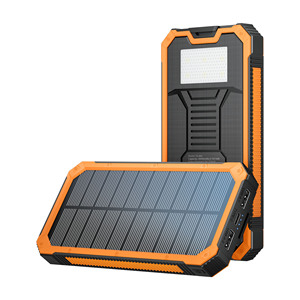 Sản phẩm công nghệ mới 2025 OEM Logo di động sạc di động công suất cao 10000mAh ngoài trời chống thấm năng lượng mặt trời ngân hàng điện - Product Image 5