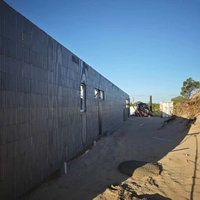 Bloques EPS ICF Ignífugos e Insonorizantes, Encofrado de Hormigón Aislante, Estructura de Pared Interconectable para Construcción Ecológica