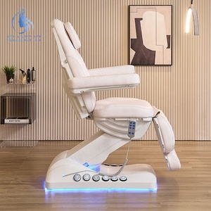 Esthéticienne Hydraulique Cils Facial Recliner Tatouage Cils Lit De Beauté Électrique Avec Moteurs - Product Image 2