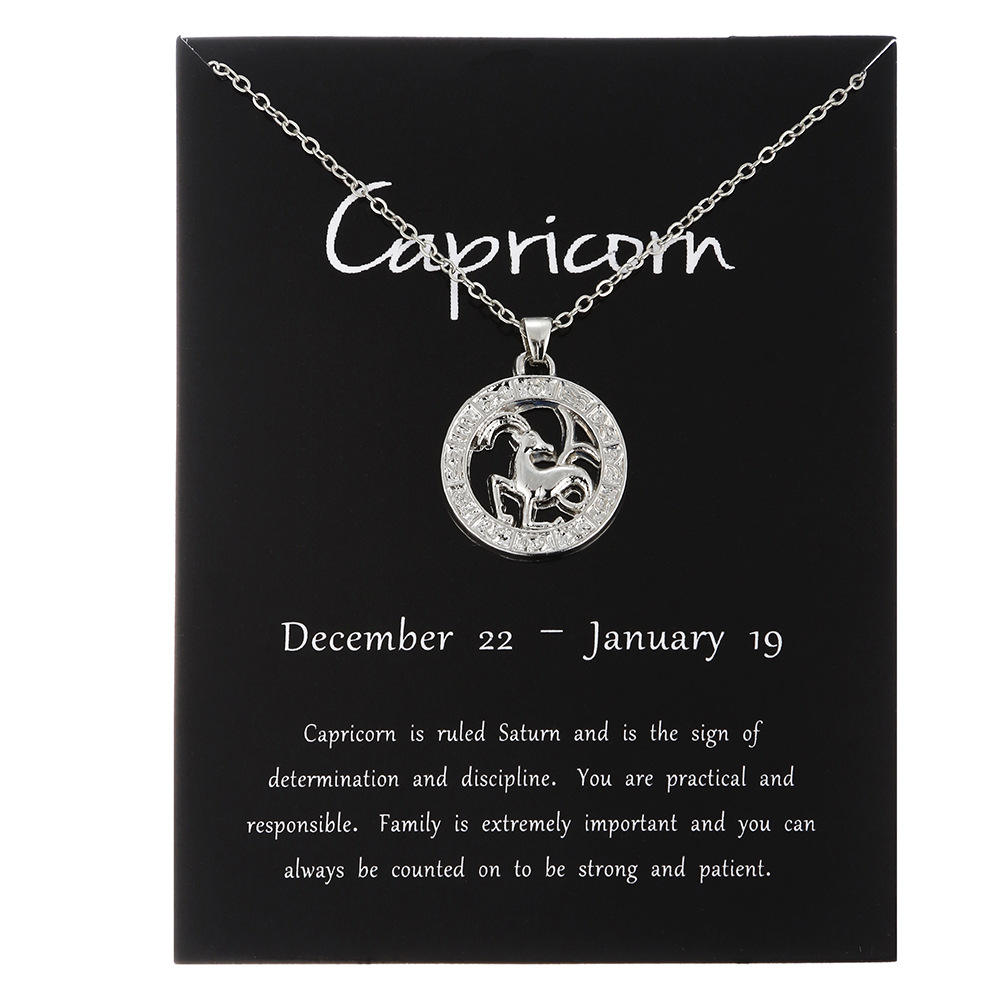 Capricorno con carta