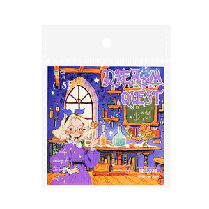 15แผ่น/แพ็คฝันการเดินทางชุดรูปแบบเทพนิยายสติกเกอร์แพ็คการ์ตูนวารสารภาพปะติดวัสดุตกแต่ง - Product Image 5