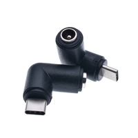 DC5.5 x 2.1 mm Buchse auf Typ-C USB 3.1 Stecker Micro-USB-Stecker DC-Stromanschluss-Adapter DC auf Typ-C Stecker 15cm