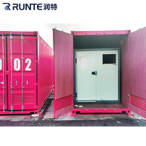 Runte container lạnh phòng lưu trữ tủ đông container 20ft lạnh phòng lưu trữ với ngưng tụ đơn vị - Product Image 5