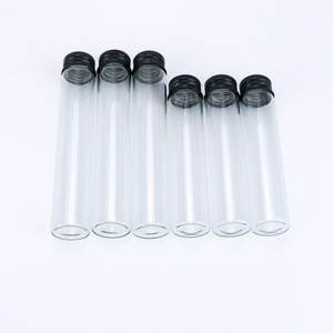 Frasco de Almacenamiento de Vidrio Borosilicato Transparente de Primera Calidad, con Punta de Rosca de 22*70 mm, Hermético, en Forma de Tubo, para Hierbas Secas - Product Image 4