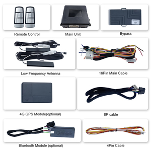 Ovi QD08 pke Keyless nhập từ xa khởi động xe ô tô cấp ô tô cố định tự động khóa xe ô tô phổ thông - Product Image 2