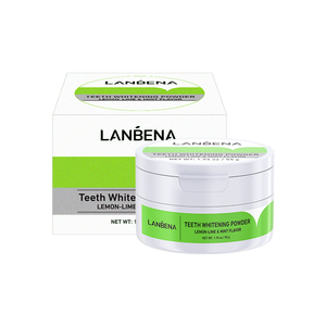 LANBENA Poudre blanchissante pour les dents à la menthe citronnée, marque privée, élimination des taches dentaires - Product Image 2