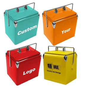 उच्च प्रदर्शन इन्सुलेशन वाटरप्रूफ लीक-प्रूफ स्टेनलेस स्टील 10l 13l 15l कूलर बॉक्स हैंडल के साथ - Product Image 5