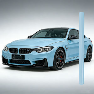 <span class=keywords><strong>Film</strong></span> de protection pour carrosserie automobile, bleu glacier, extensible et sans rétrécissement des bords, résistant aux intempéries, durable, changement de couleur de la carrosserie - Product Image 1