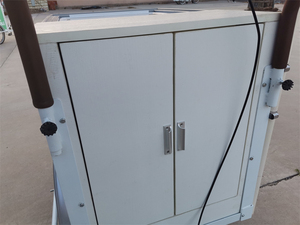 CE Cert รถเข็น100L ไอศกรีมเคลื่อนที่กลางแจ้งพร้อมตู้แช่แข็งรถจักรยานบรรทุกสินค้าไฟฟ้ารถเข็นอาหารสามล้อแบบตู้แช่แข็ง - Product Image 6