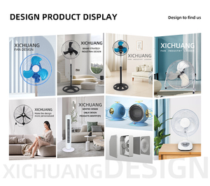 Giá Rẻ 18 Inch Quạt Sàn Làm Mát Không Khí Hộ Gia Đình Quạt Sàn Với 5 Lưỡi Quay Tốc Độ Cao Quạt Sàn - Product Image 6