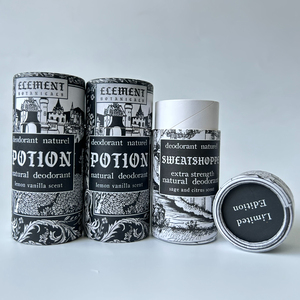 Tube en carton kraft blanc biodégradable et écologique pour emballage de déodorant, finition invisible pour conteneur de baume à lèvres - Product Image 5