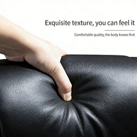 Chaise de bureau de direction en cuir PU avec mousse haute élasticité, base en nylon et roulettes – Mobilier de bureau pour entreprise
