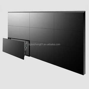 65 2x2 video tường màn hình lớn CCTV hiển thị cho an ninh & tự phục vụ kinh doanh Ultra-LCD nối màn hình - Product Image 4
