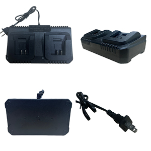 Chargeur rapide de batterie Li-ion 21V 3A OEM ODM, chargeur de batterie pour outils électriques à double entrée avec plusieurs prises BL1415/1815/1830/1850 - Product Image 2