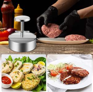 <span class=keywords><strong>Mejor</strong></span> precio Durable Bbq Accesorios Acero inoxidable Hamburguesa Prensa Hamburguesa Smasher Patty Maker - Product Image 6
