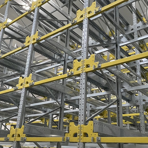 4-Way Multi-Depth Shuttle System, Warehouse Automation ASRS Robot Maximizing Storage Density for Industrial Warehouses Radio Shu - Product Image 1