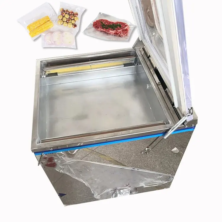 Food Vacuum Machine Large Packaging Machine Dry and Wet Automatic Seafood Emptying Tea Sealing Machine