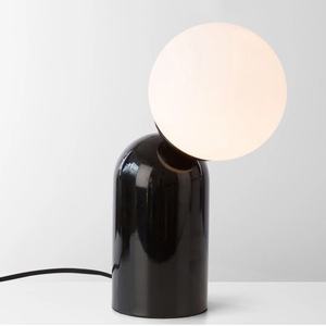 New Arrival Modern Round LED <b>Bed</b> Side Table <b>Lamp</b> Bedroom Small Night Study White Wood Shade Remote Control UL Certified Hotels - Product Image 4