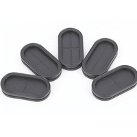 Câble personnalisé Oeillet ovale Fkm Nbr Epdm Joint en caoutchouc de silicone Bouchons de trou à œillet aveugle