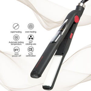 Lisseur professionnel CHAOBA en céramique infrarouge à plaques larges, ionique, étanche et à vibrations ultrasoniques pour la vente en gros - Product Image 1