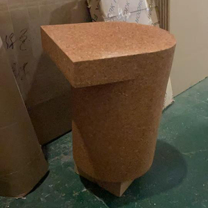 Meubles écologiques IDAO <span class=keywords><strong>en</strong></span> bois naturel et liège : table d'appoint, chaise, table basse, <span class=keywords><strong>tabouret</strong></span> <span class=keywords><strong>en</strong></span> bois, ottoman, <span class=keywords><strong>tabouret</strong></span> <span class=keywords><strong>en</strong></span> liège - Product Image 6
