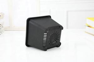 Maceta Duradera de Plástico Negro Clásico para Bonsái, Maceta para Plantas de Vivero con Orificio de Drenaje, Maceta Cuadrada para Plantas Suculentas de Jardín - Product Image 5