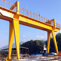 Grue portique à double poutre MG de 42 tonnes résistante aux intempéries pour les opérations de chantier en extérieur