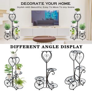 <span class=keywords><strong>Estantes</strong></span> Metálicos Altos <span class=keywords><strong>para</strong></span> Macetas, Soporte <span class=keywords><strong>para</strong></span> Múltiples <span class=keywords><strong>Plantas</strong></span>, Exhibidores de Flores Artificiales, Soporte <span class=keywords><strong>para</strong></span> <span class=keywords><strong>Plantas</strong></span> de Jardín - Product Image 5