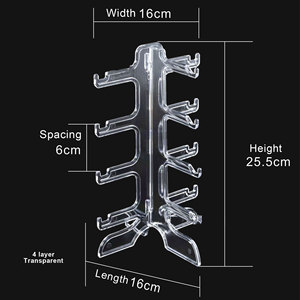 Bán hot chất lượng cao NEW Nhựa kính hiển thị đứng kính kệ kính mát hiển thị Kính mắt hiển thị đứng - Product Image 4