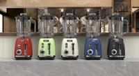 Blender de table 2 vitesses avec carafe en verre, appareils électroménagers de cuisine, Licuadora, mélangeurs pour la cuisine