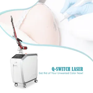 2024 Top bán Carbon Peel Laser Facial Q Switched ND Yag Loại bỏ hình xăm Carbon Laser Peel giá máy